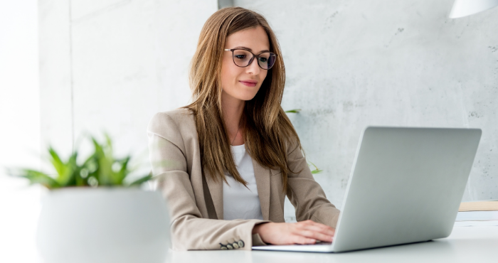 female-professional-at-computer-completing-virtual-work-experience